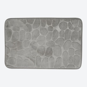 Teppich in Stein-Design, verschiedene Größen, Gray