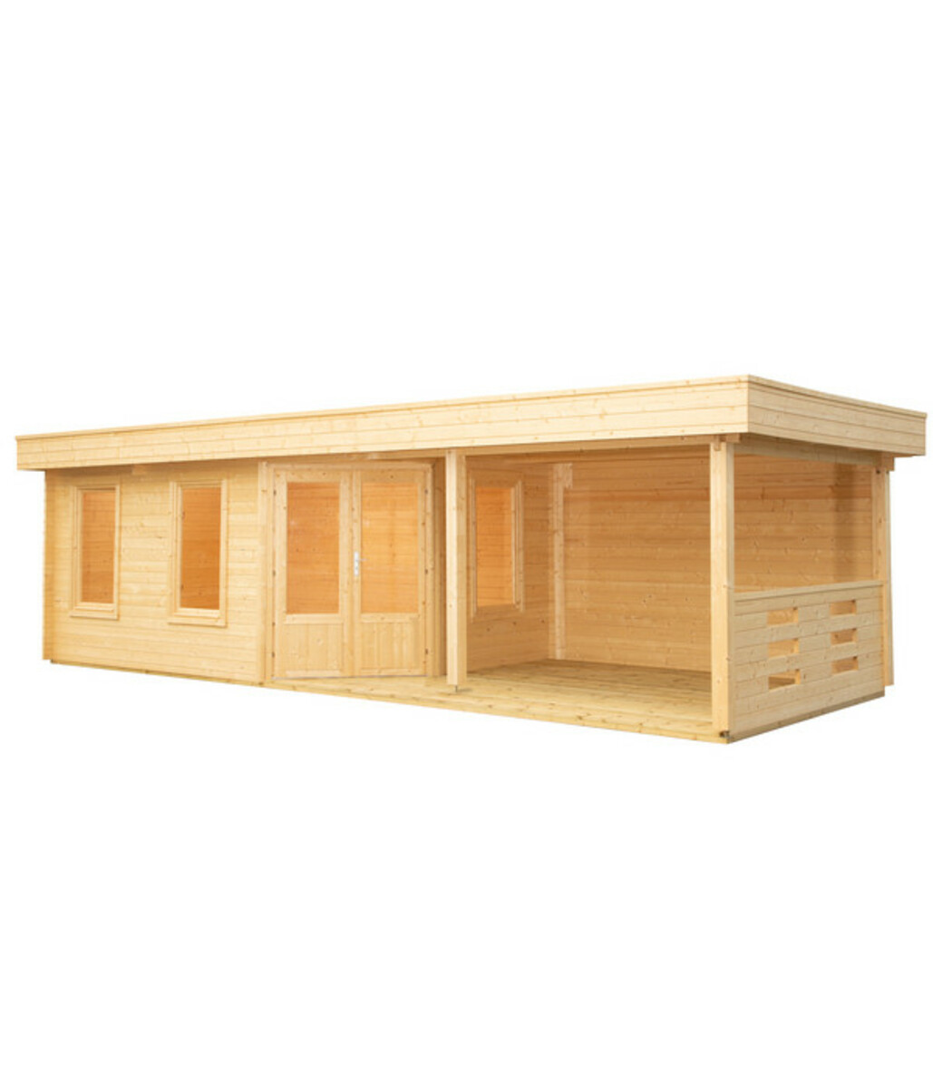 Bild 1 von Wolff Finnhaus Gartenhaus Maja 40-B/1, inkl. Terrasse