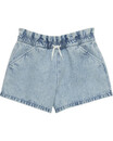 Bild 1 von Paperbag Jeans-Shorts, Y.F.K., High-Waist, jeansblau ausgewaschen