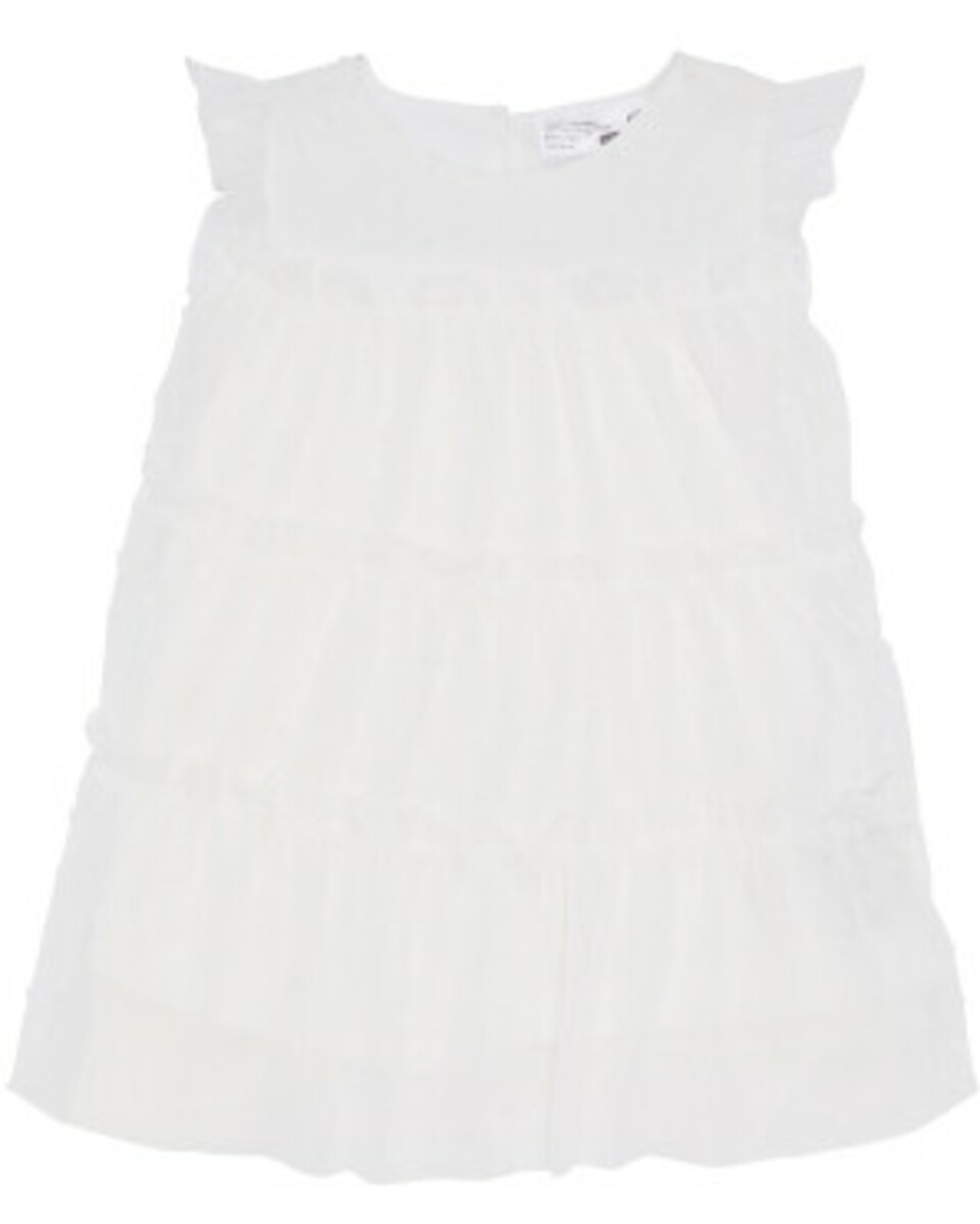 Bild 1 von Kleid Stufenschnitt, Ergee, Knopfleiste, creme