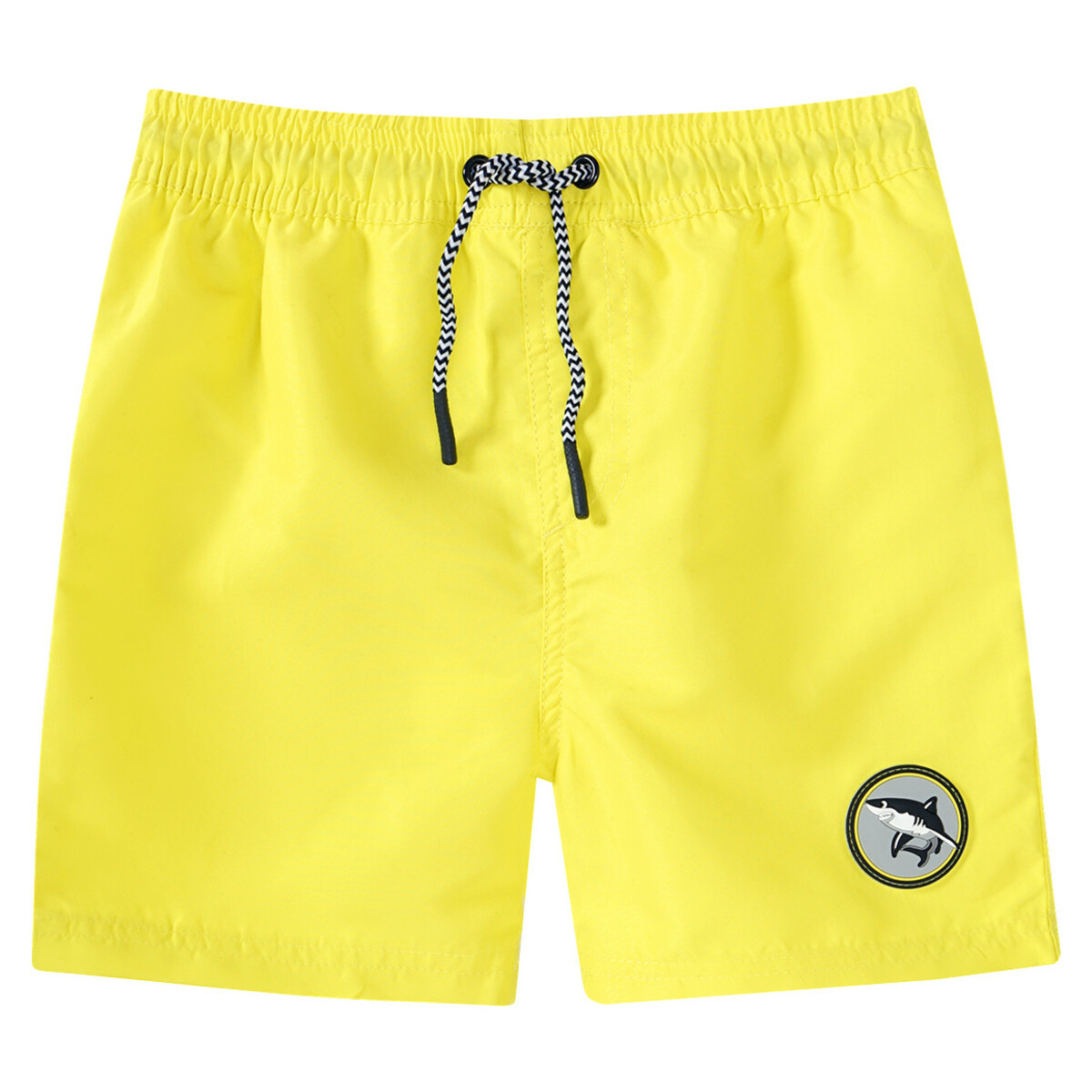 Bild 1 von Jungen UV-Badeshorts mit Hai-Applikation NEONGELB