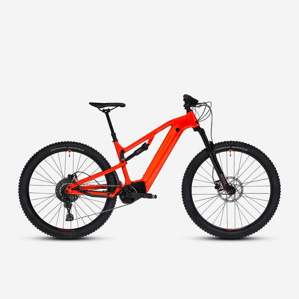 Bild 1 von E-Mountainbike Fully 29 Zoll Rockrider E-Expl 520 S rot Rot