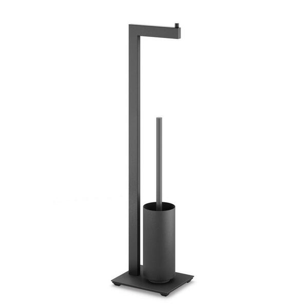 Bild 1 von Zack Wc-Bürstengarnitur, Metall, 15x72.5x18 cm, Badaccessoires, WC Zubehör, WC Bürsten