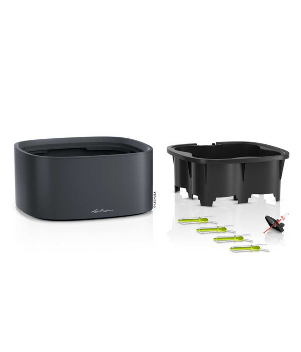 Bild 2 von LECHUZA® PILA Stick-System, ca. B35/H16,6/T35 cm, schiefergrau