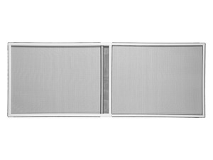 LIVARNO home Alu-Insektenschutz-Schiebefenster, 50 x 70-130 cm