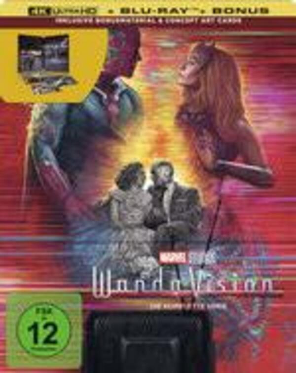 Bild 1 von 4K Ultra HD Blu-ray WandaVision - Limited Edition (4K Ultra HD) (+ Blu-ray) (+ Bonus-Blu-ray) [4 BRs]