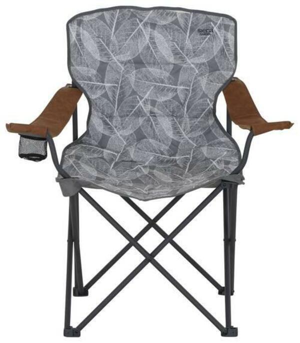 Bild 1 von Campingsessel Faltbar M51747 mit Tragetasche, Anthrazit, Grau