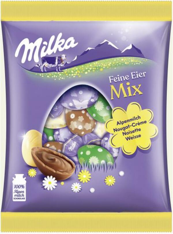 Bild 1 von Milka Feine Eier Mischung