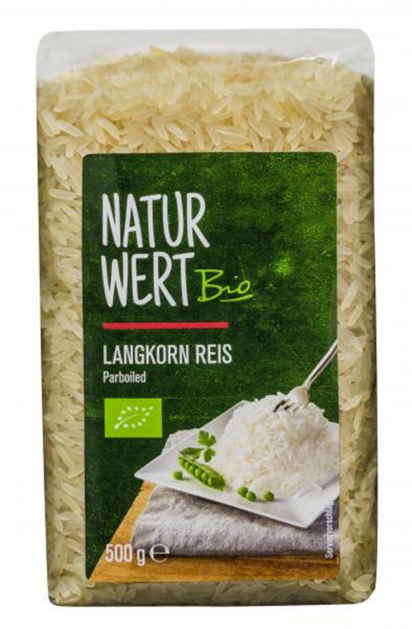 Bild 1 von NaturWert Bio Langkorn Reis Parboiled