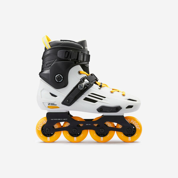 Bild 1 von Inline Skates Inliner Freeride MF500 Greylo Erwachsene Grau