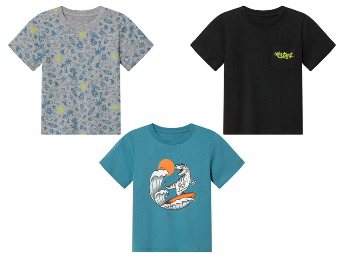 Bild 1 von lupilu® Kleinkind T-Shirt mit Rundhalsausschnitt