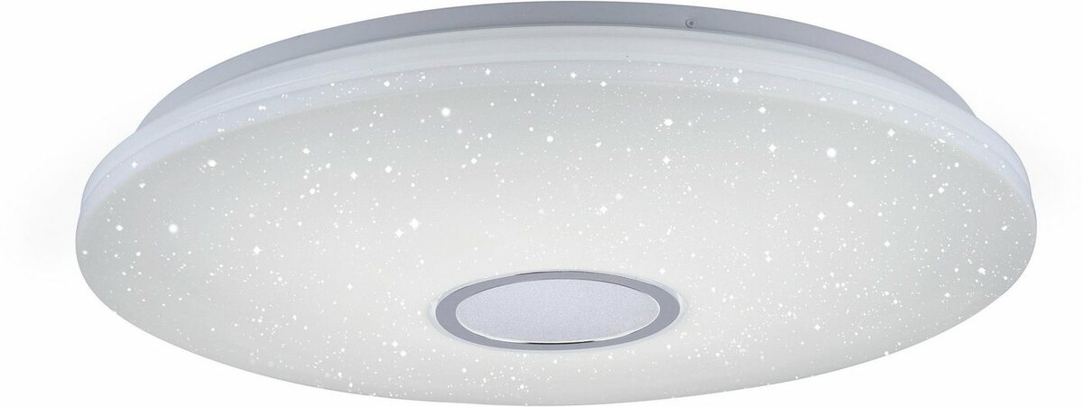 Bild 1 von JUST LIGHT Deckenleuchte JONAS, Dimmfunktion, Memoryfunktion, mehrere Helligkeitsstufen, LED fest integriert, Neutralweiß, Tageslichtweiß, Warmweiß, stufenloses Dimmen, Sternenhimmeloptik, Memoryf