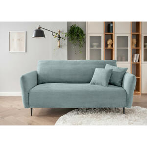Livetastic 3-Sitzer-Sofa, Hellblau, Textil, Uni, Füllung: Schaumstoff, 201-231x97x102 cm, Rücken echt, Armteil links, rechts, Wohnzimmer, Sofas & Couches, Sofas, 3-Sitzer Sofas