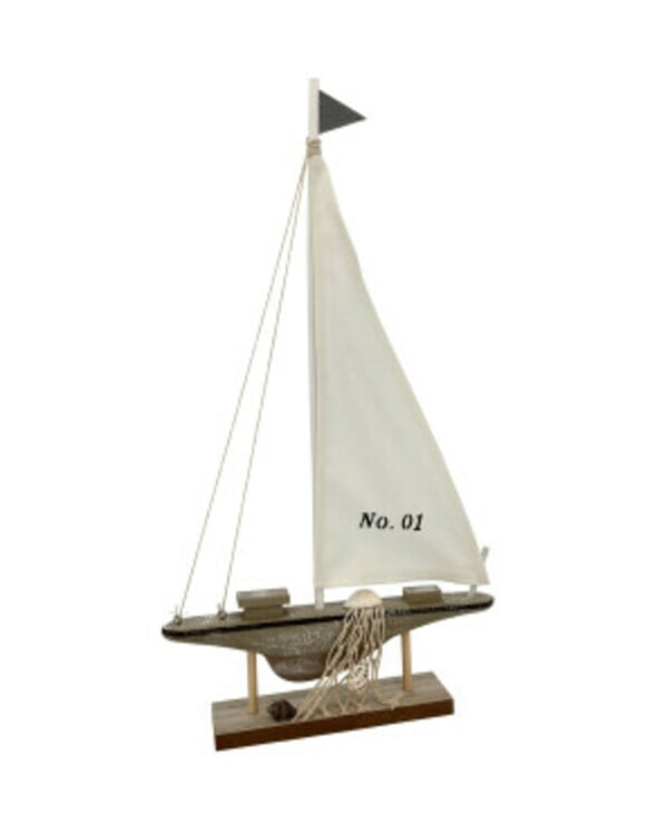 Bild 1 von Deko-Boot, ca. 27,5 x 47,5 x 4 cm, weiß