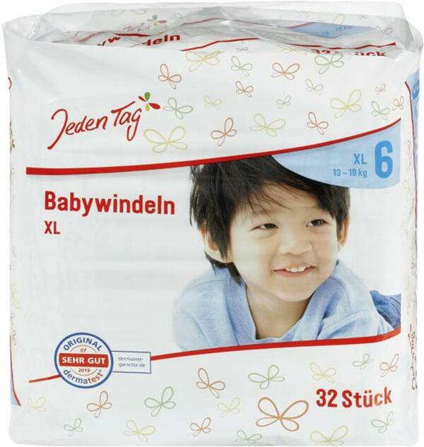 Bild 1 von Jeden Tag Babywindeln XL Gr. 6, 13-18kg