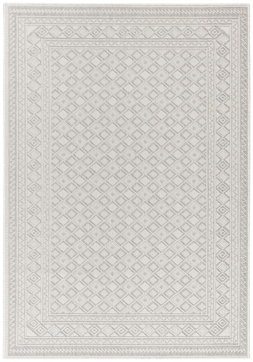 Bild 1 von Flachwebeteppich Naturel 3 in Weiß ca. 200x250cm, Weiß