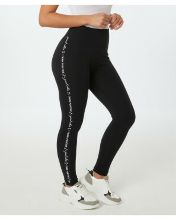 Bild 1 von Modische Sport-Leggings, Janina, schwarz