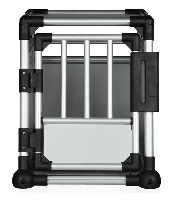 Bild 2 von Trixie Hundetransportbox Aluminium, hellgrau/silber