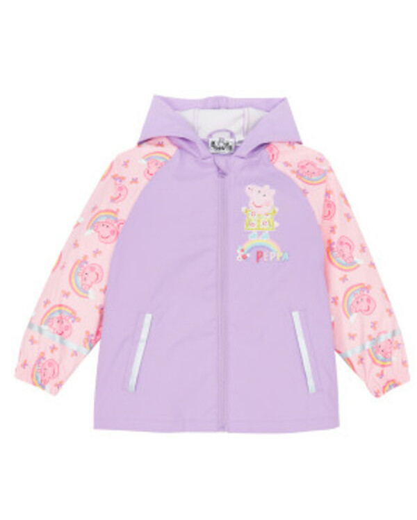 Bild 1 von Peppa Pig Regenjacke, wasserdichtes Obermaterial, flieder