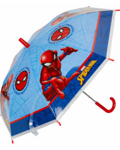 Regenschirm, Spider-Man, blau