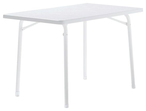 Bild 1 von Gartentisch Weiß wetterfest Tischplatte aus mecalit®-PRO, Weiß