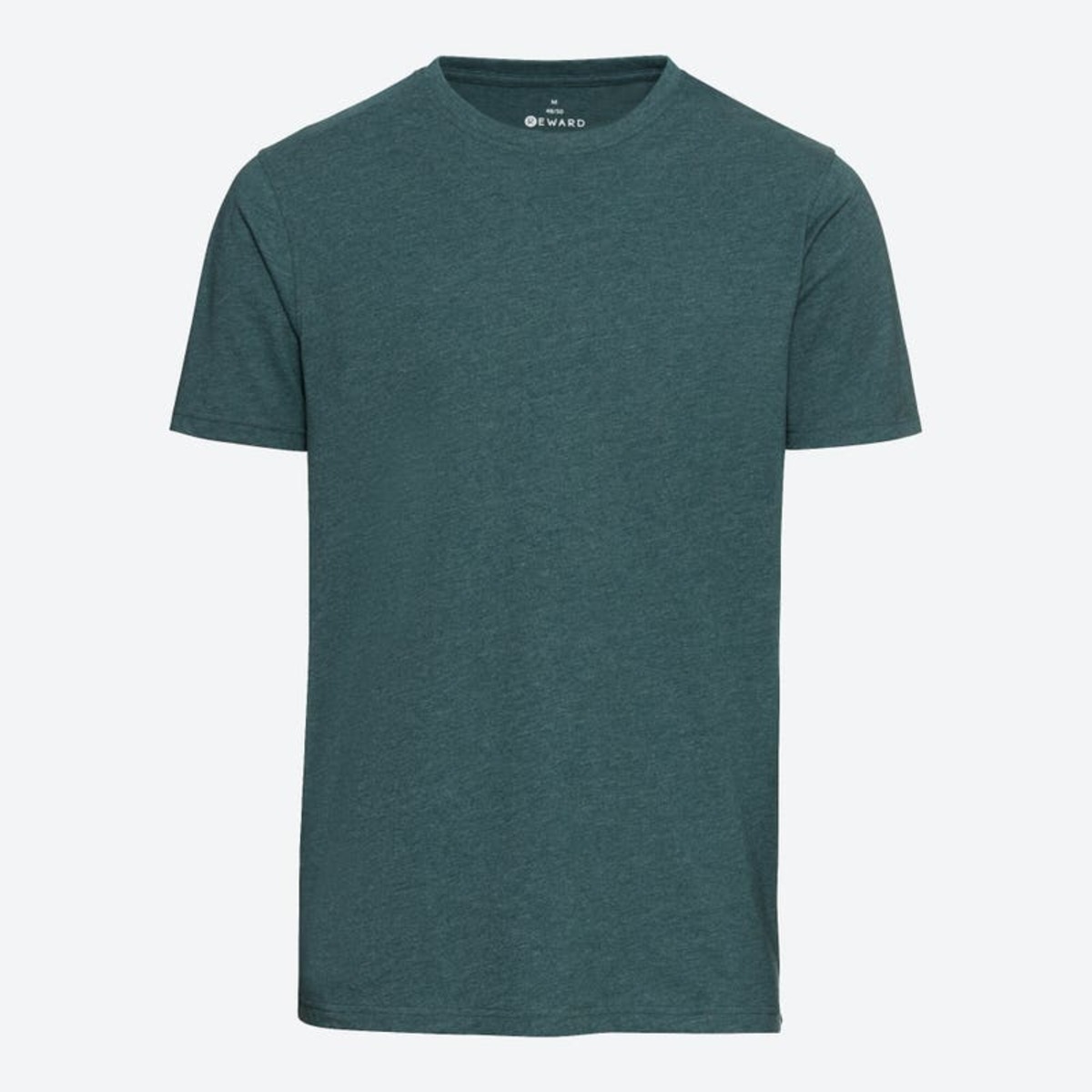 Bild 1 von Herren-T-Shirt in Melange-Optik, Dark-green