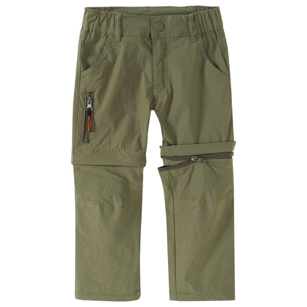 Bild 1 von Kinder Trekking-Hose mit Zippertasche DUNKELOLIV