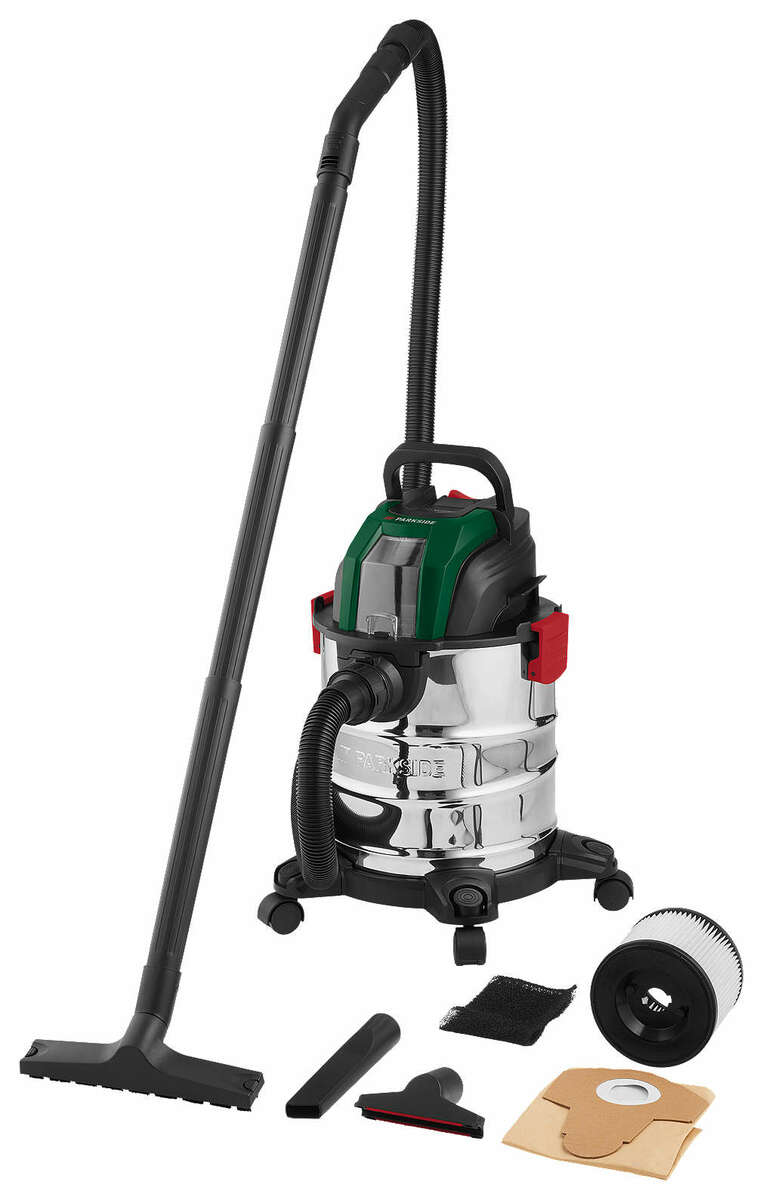 Bild 1 von PARKSIDE® Akku-Nass-/Trockensauger 20 V »PWDA 20-Li C3«