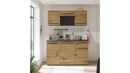 Bild 1 von Pantry Küche - Miniküche - 160 cm - Artisan Eiche - anthrazit - JAZZ