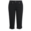 Bild 1 von 3/4 Damen Hose mit 4 Taschen SCHWARZ