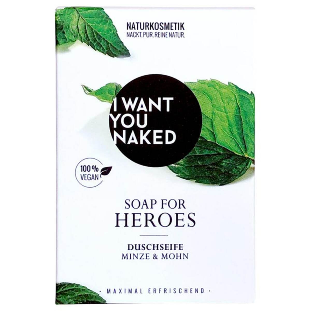 Bild 1 von I WANT YOU NAKED  I WANT YOU NAKED Minze & Mohn Duschseife Körperseife 100.0 g