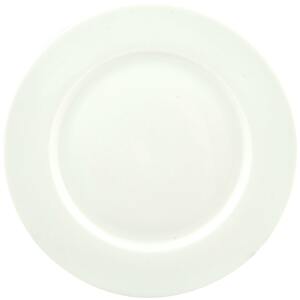 METRO Professional Teller flach Fine Dining, Porzellan, Ø 23 cm, weiß, 6 Stück