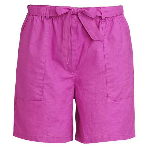 Bild 1 von Damen Shorts mit Leinen-Anteil LILA