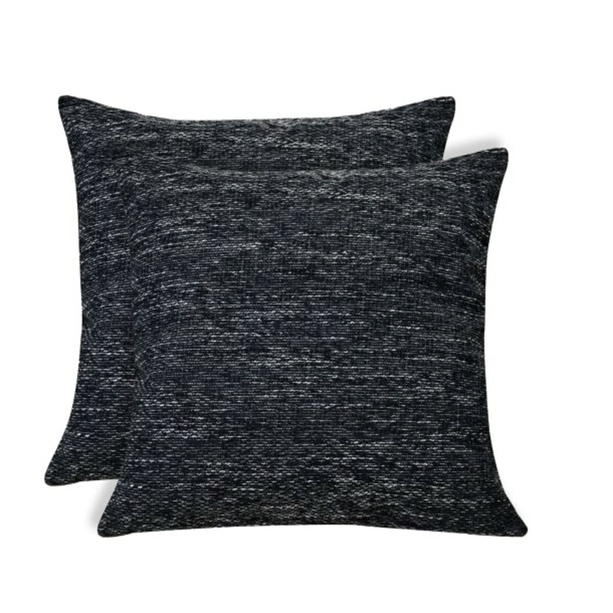 Bild 1 von 2er Set - Dekokissen Caruso Dunkelgrau 50 x 50 cm