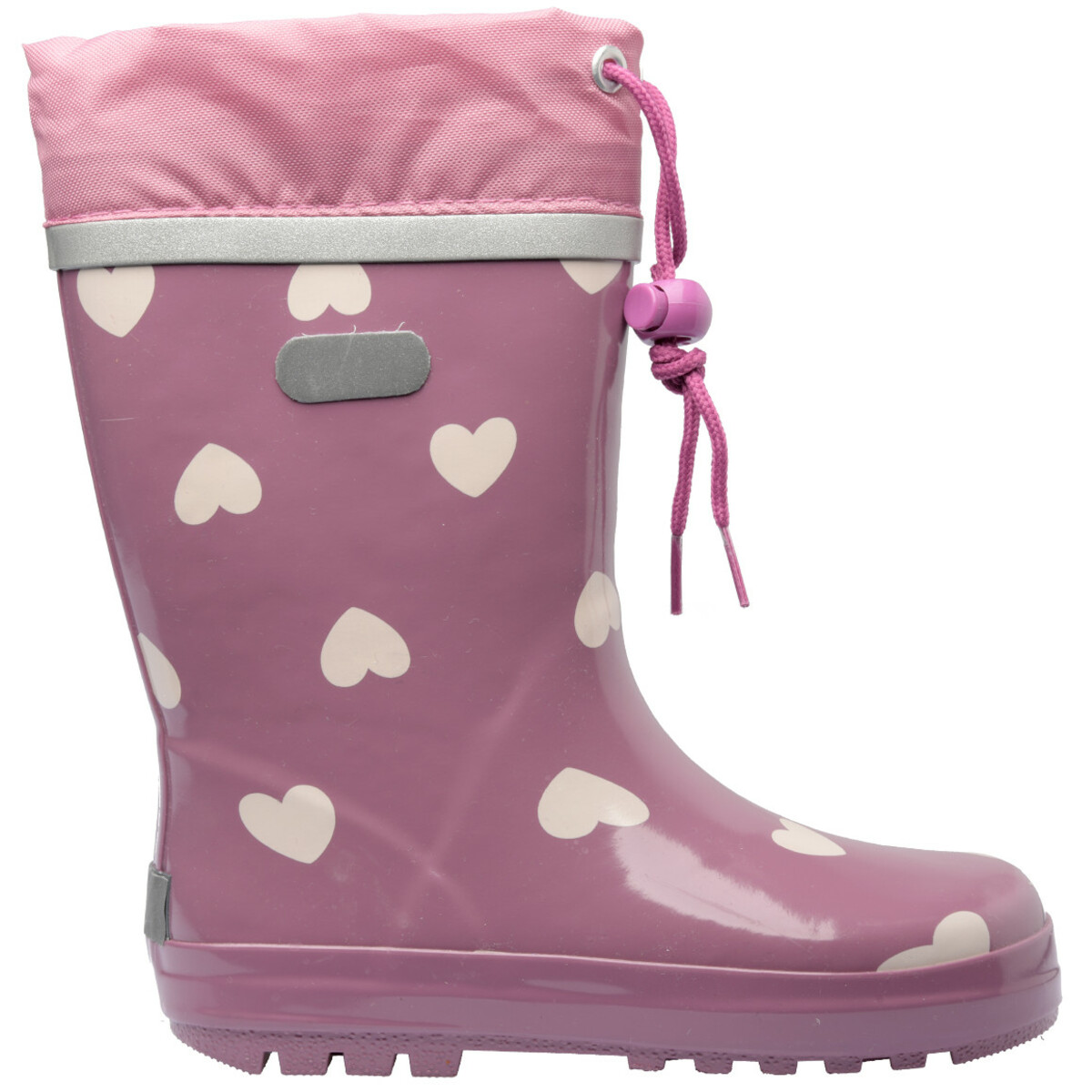 Bild 1 von Mädchen Gummistiefel mit Herzchen-Allover MAUVE