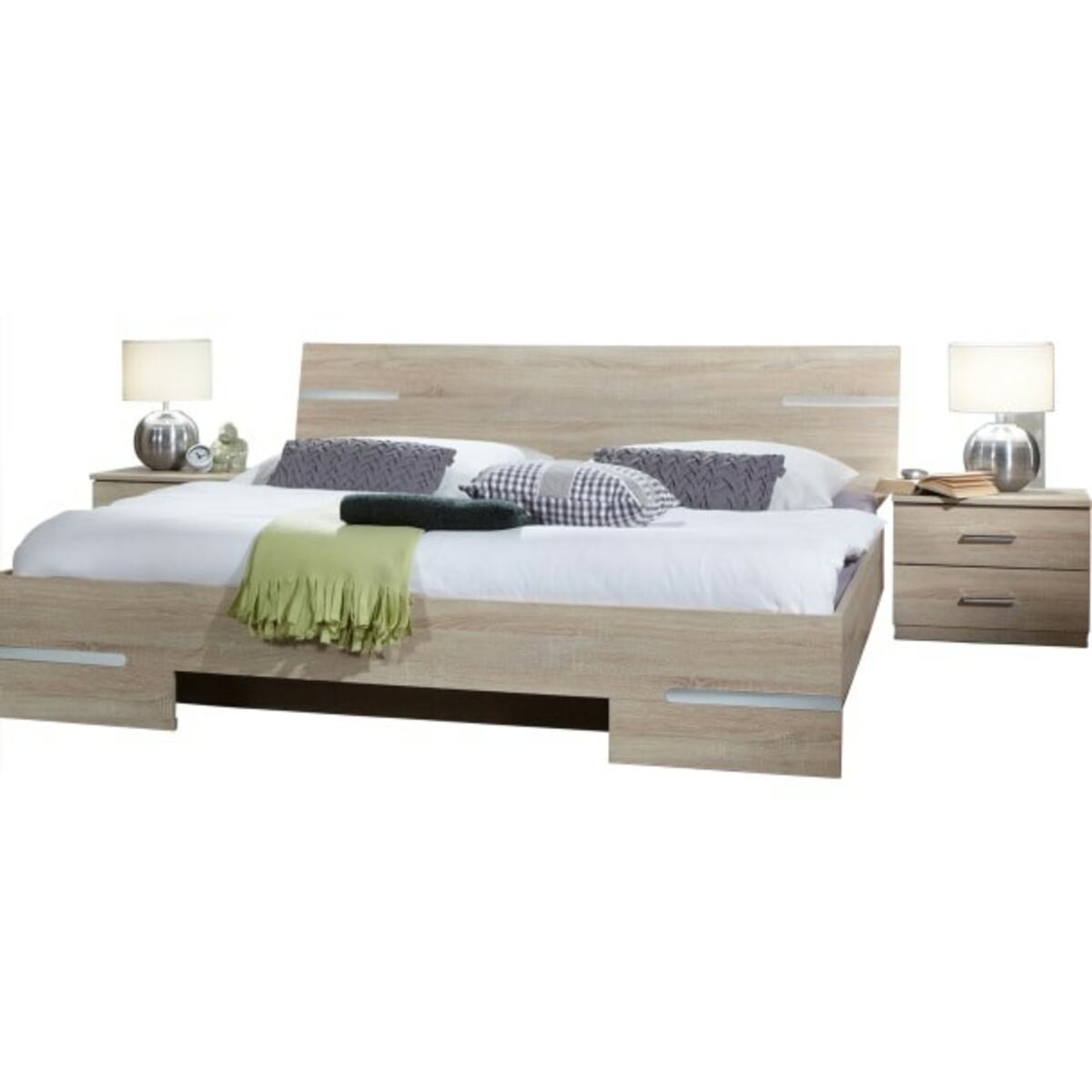 Bild 1 von Bett Anna Eiche sägerau Nachbildung ca. 140 x 190 cm