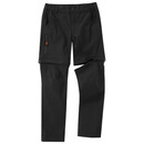 Bild 1 von Kinder Trekking-Hose mit Zippertasche SCHWARZ