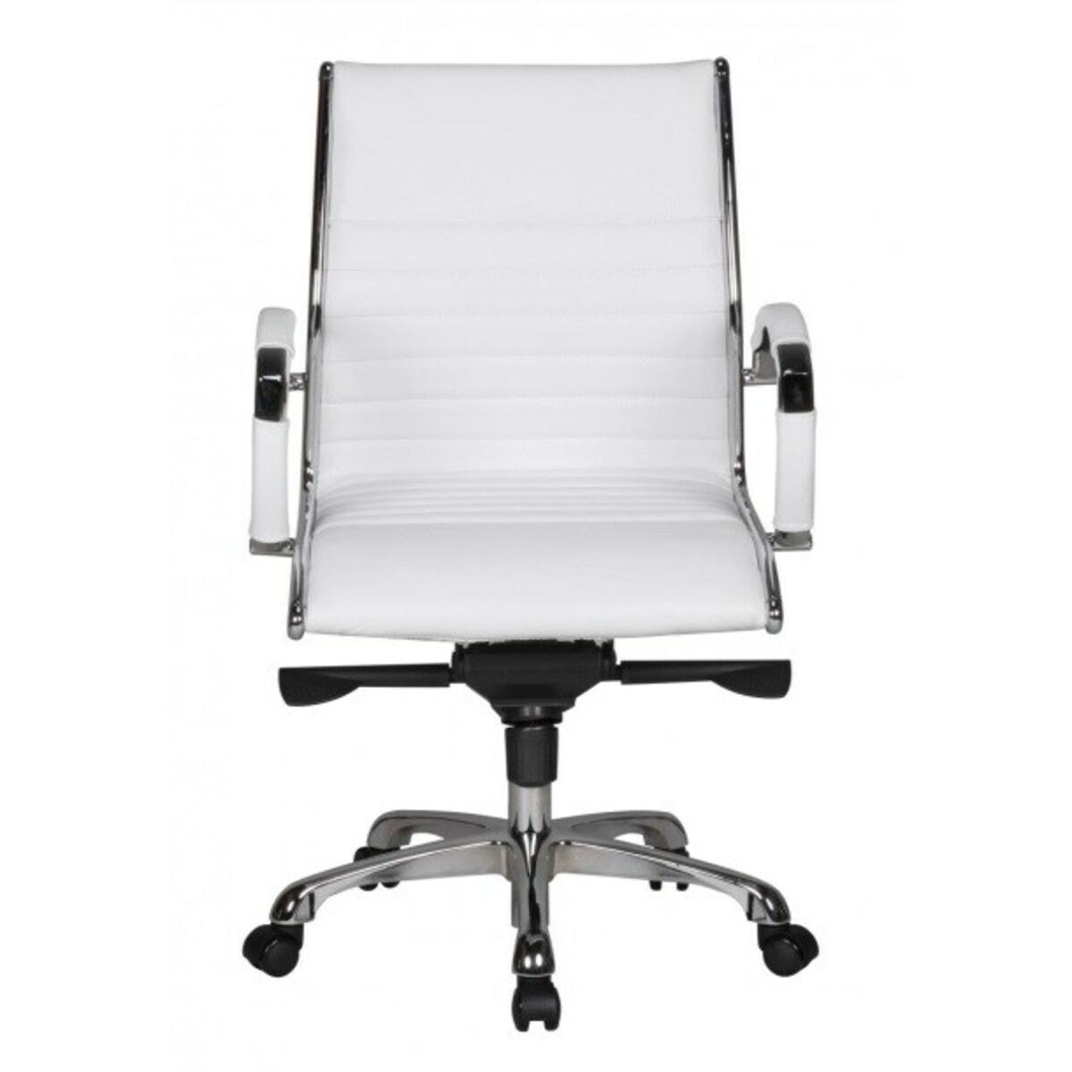 Bild 1 von Drehstuhl Hamar Leder weiß