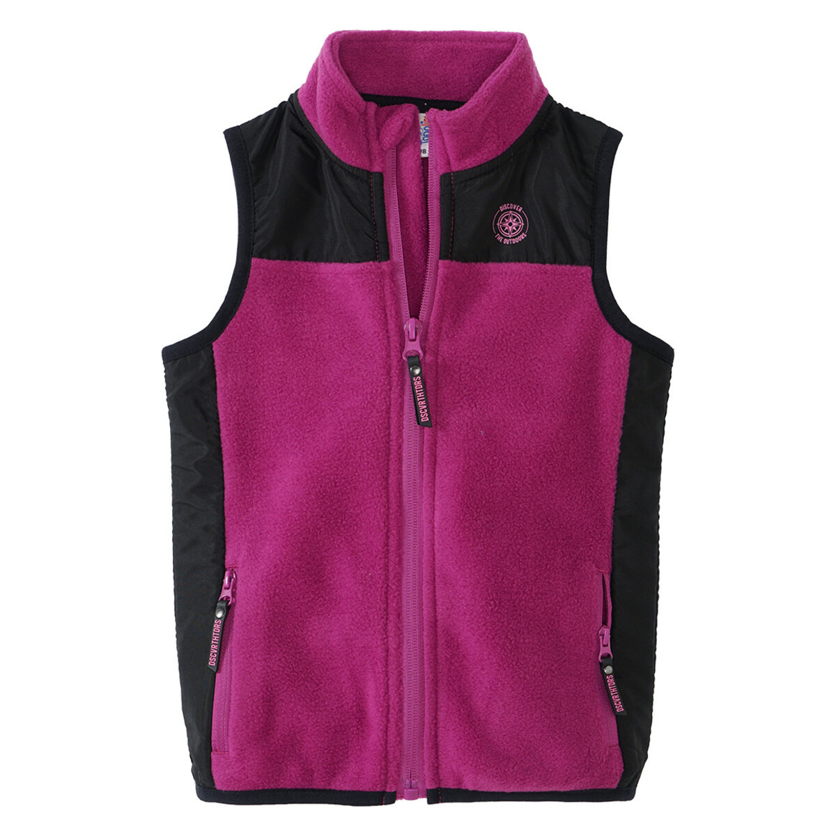 Bild 1 von Mädchen Trekking-Weste  mit Reißverschluss BEERE