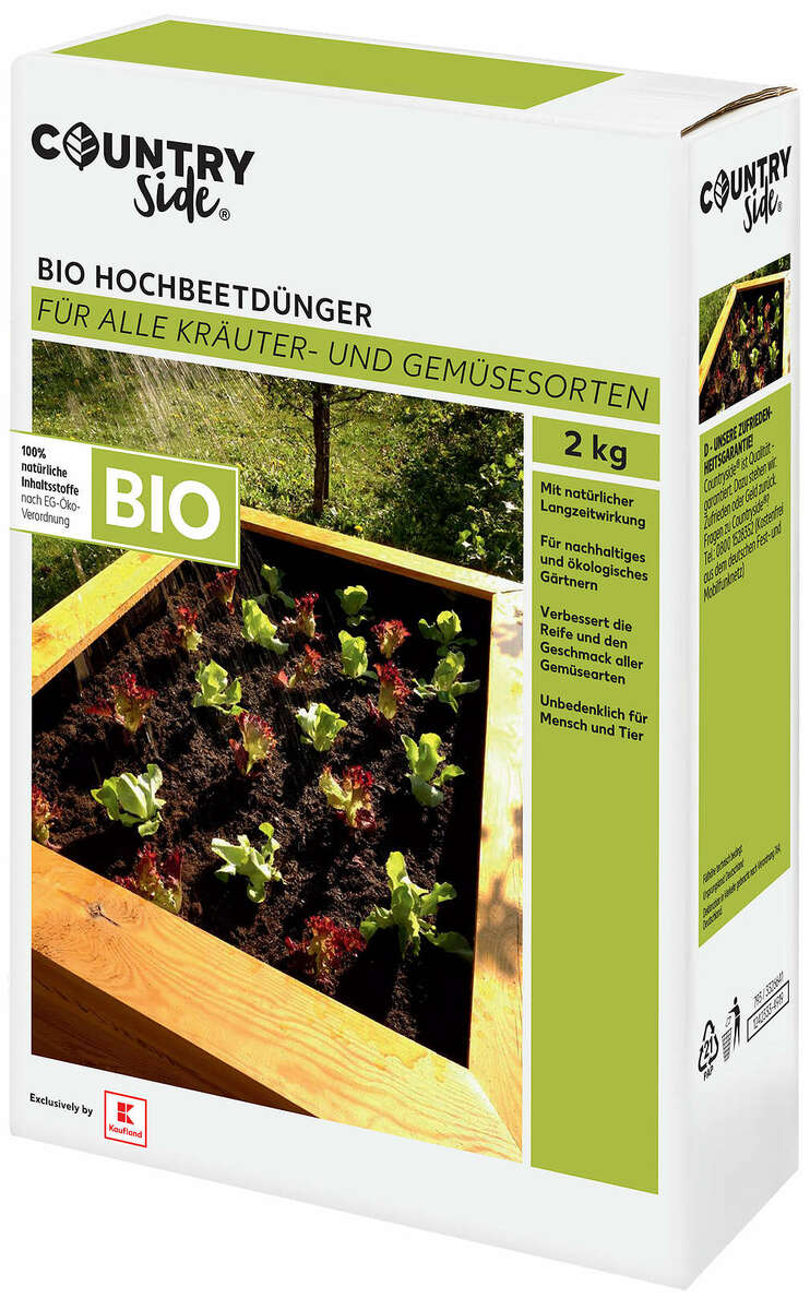 Bild 1 von COUNTRYSIDE® Bio-Hochbeetdünger