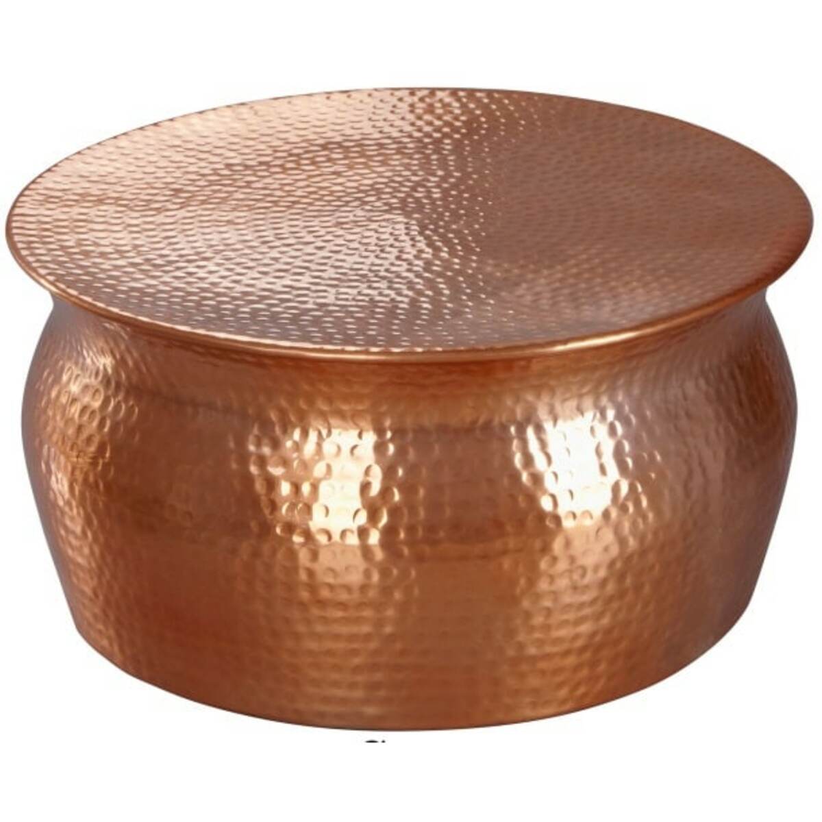 Bild 1 von Couchtisch rund 60 x 30 cm Kupferfarbig