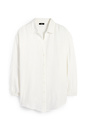 Bild 1 von C&A Musselin-Bluse, Weiß, Größe: 46