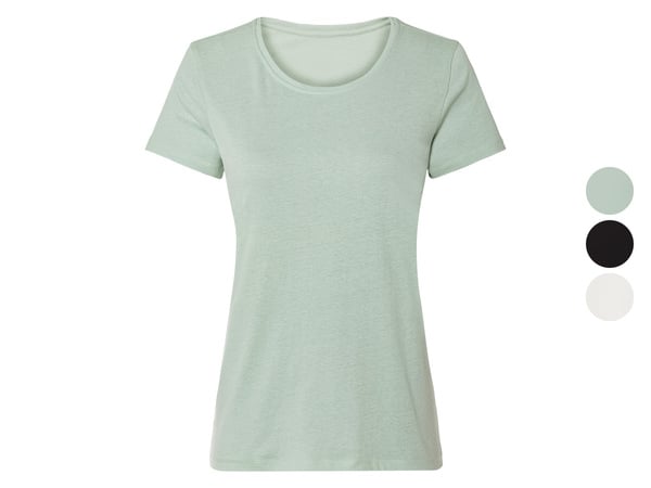 Bild 1 von esmara® Damen T-Shirt, reine Baumwolle