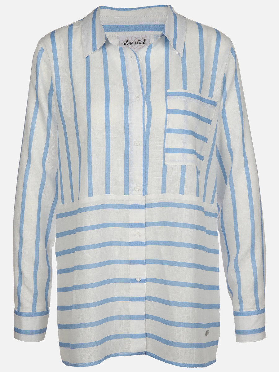 Bild 1 von Damen Bluse im Streifenlook
                 
                                                        Weiß