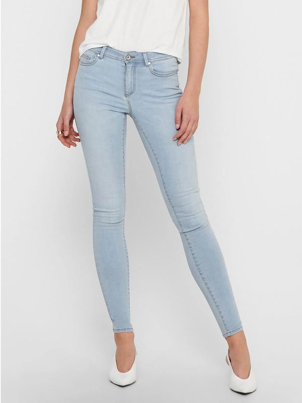 Bild 3 von Only  ONLWAUW LIFE MID SK Jeans
                 
                                                        Blau