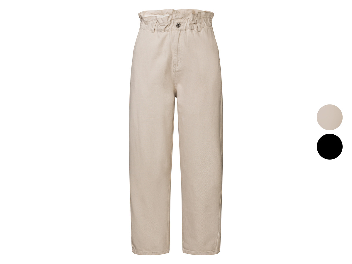 Bild 1 von esmara® Damen Paperbag-Hose, 7/8-Länge