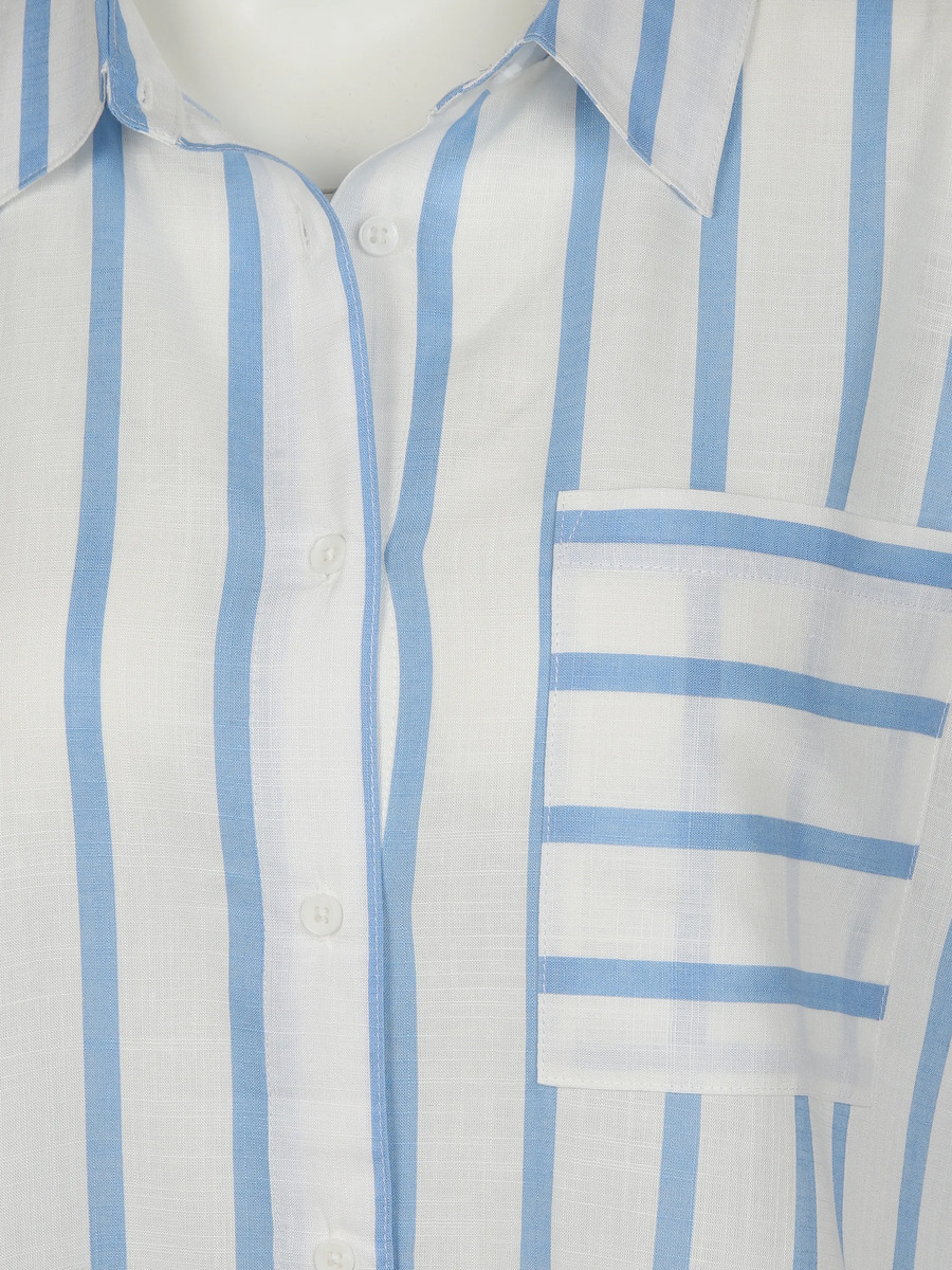 Bild 3 von Damen Bluse im Streifenlook
                 
                                                        Weiß