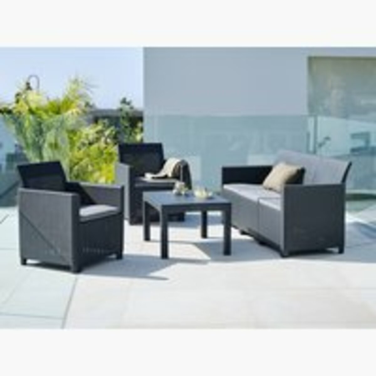 Bild 1 von Lounge-Set MOLDE 5 Personen grau