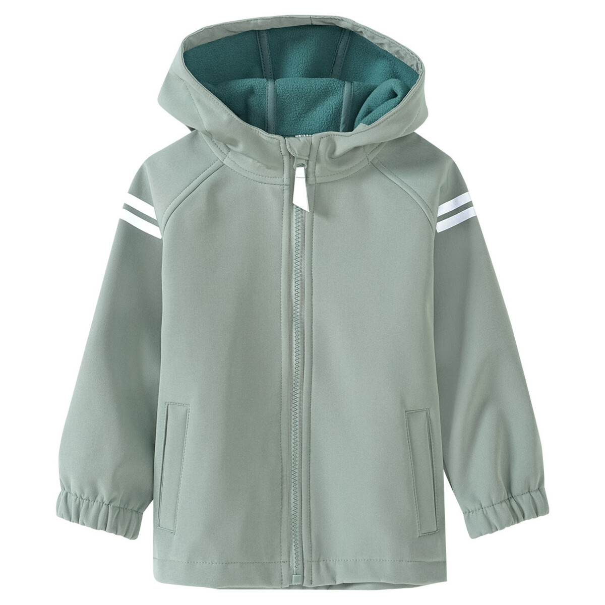 Bild 1 von Baby Softshelljacke mit Kapuze SALBEI