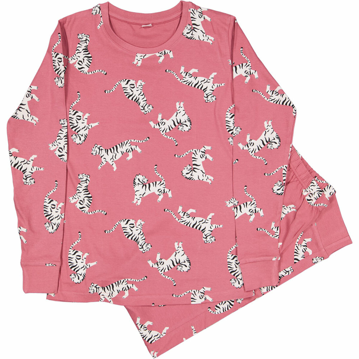 Bild 1 von Teenager-Mädchenpyjama, Kirschrot, 158/164